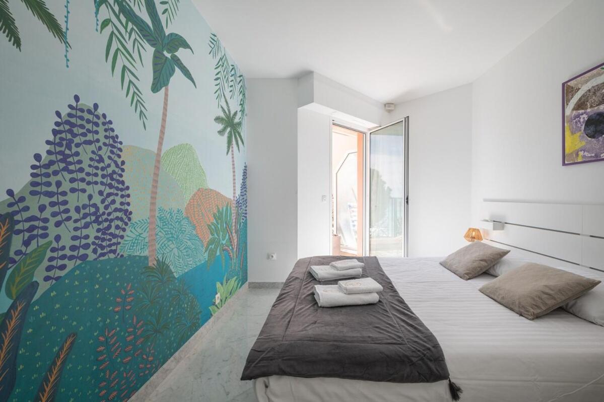 Apartmán Le Coq Bleu D'Azur - Piscine - Parking! Menton Exteriér fotografie
