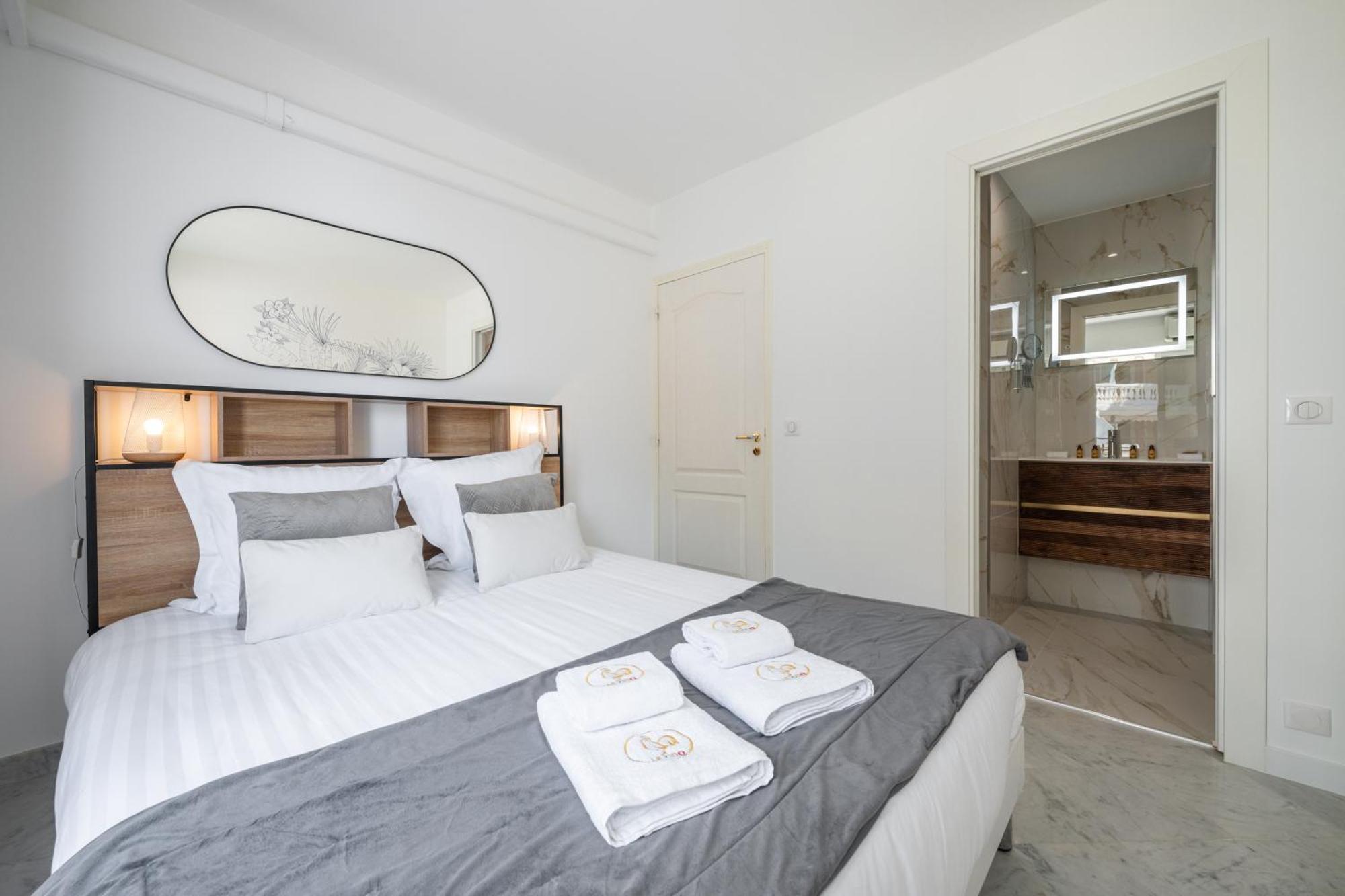 Apartmán Le Coq Bleu D'Azur - Piscine - Parking! Menton Exteriér fotografie